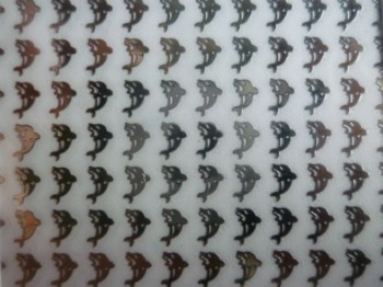 Nail art             stickers/fiori Stickers metallici ( mod .1 )