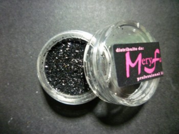 Nail art             Polveri        Polvere glitter ( NERO )