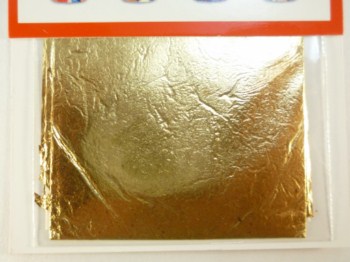 Nail art             sfoglie oro-argento Sfoglia ( ORO )